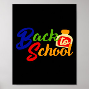 Zurück zur Schule Poster