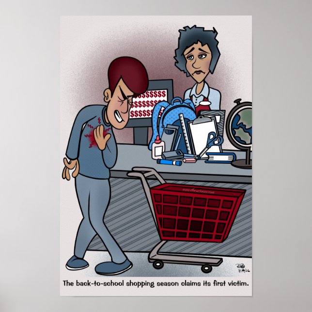 Zurück zur Schule Poster (Vorne)