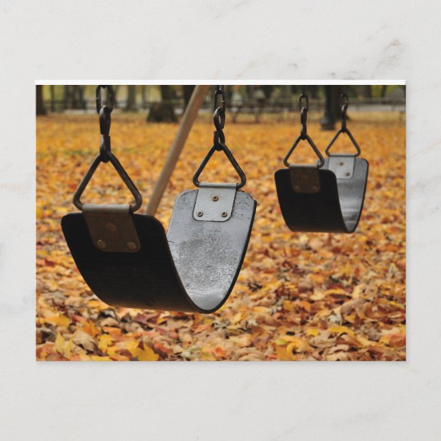 Zurück zur Schule Postkarte (Vorderseite)