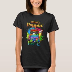 Zurück zur Schule Pre K Dabbing Brillen Poppin Toy T-Shirt