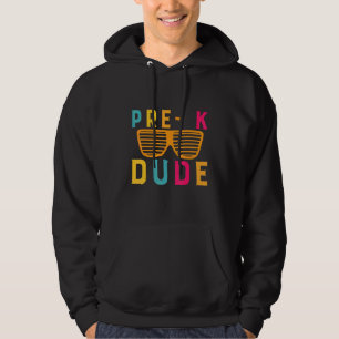 Zurück zur Schule Pre K Dude Erster Schultag Lehre Hoodie