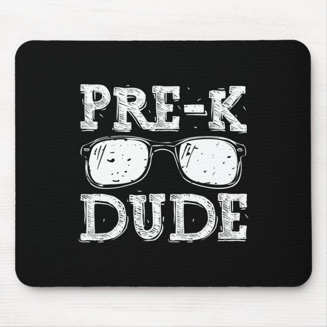 Zurück zur Schule Pre-k Typ  Mousepad (Vorne)