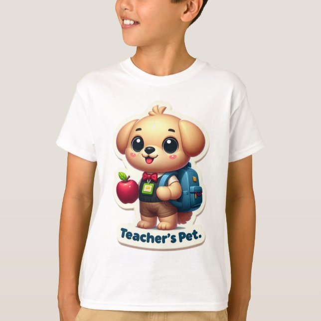 Zurück zur Schule Puppe für Lehrer T-Shirt (Vorderseite)