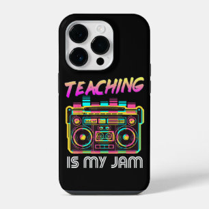 Zurück zur Schule Retro Unterrichten ist mein Ding iPhone 14 Pro Hülle