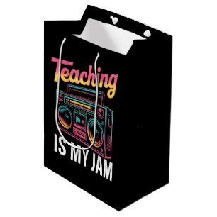 Zurück zur Schule Retro-Unterrichten ist mein Ding Mittlere Geschenktüte