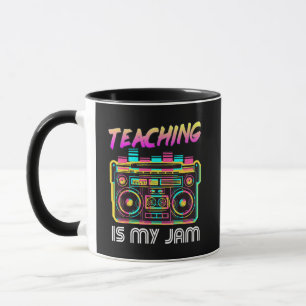 Zurück zur Schule Retro Unterrichten ist mein Ding Tasse