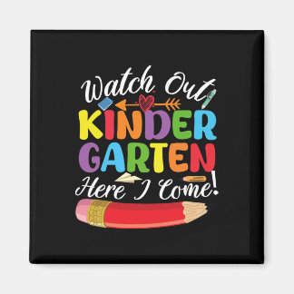 Zurück zur Schule, schau mir den Kindergarten an Magnet