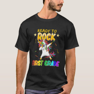 Zurück zur Schule Schluckauf Einhorn bereit für Ro T-Shirt