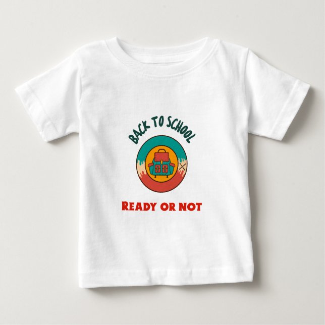 Zurück zur Schule - Schulbeginn Baby T-shirt (Vorderseite)
