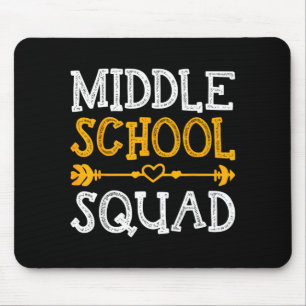 Zurück zur Schule Schüler Lehrer Mittelschule Grup Mousepad