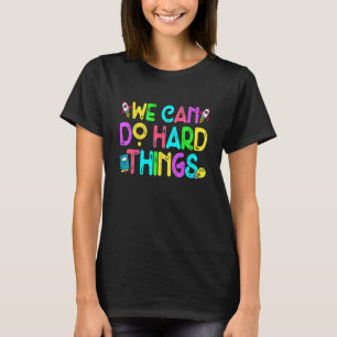 Zurück zur Schule Schwierige Dinge Frauen Männer L T-Shirt