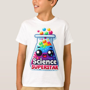 Zurück zur Schule "Science Superstar" Puppe T-Shirt