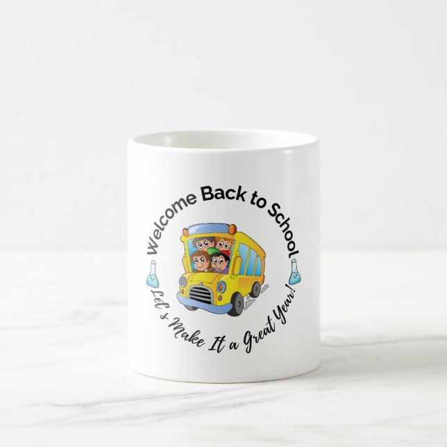 Zurück zur Schule – Science Vibes Tasse (Mittel)