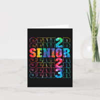 Zurück zur Schule Senior 2023 Abschluss oder erste