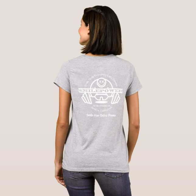 Zurück zur Schule, Smile&Workout, SmilePower T-Shirt (Schwarz voll)