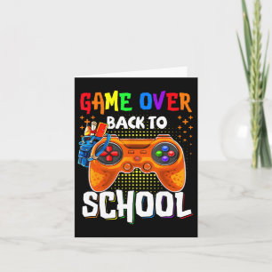 Zurück zur Schule Spaß Spiel über Lehrer Schüler K Karte