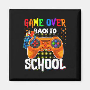 Zurück zur Schule Spaß Spiel über Lehrer Schüler K Magnet