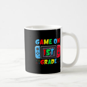 Zurück zur Schule Spiel auf der 1. Klasse Lustiger Kaffeetasse