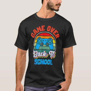 Zurück zur Schule Spiel vorbei Lehrer Schüler Ko T-Shirt