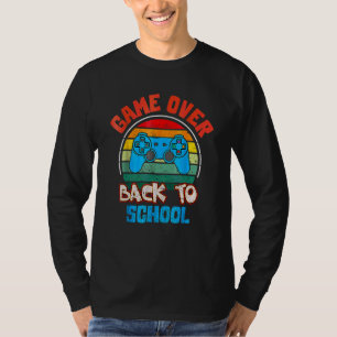 Zurück zur Schule Spiel vorbei Lehrer Schüler Kont T-Shirt