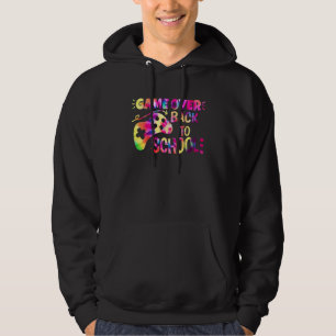 Zurück zur Schule  Spiel vorbei Lehrer Schüler Ste Hoodie