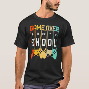 Zurück zur Schule Spiel vorbei Lehrer Schüler Steu T-Shirt