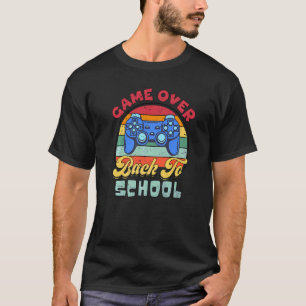 Zurück zur Schule Spiel vorbei Lehrer Schüler Steu T-Shirt