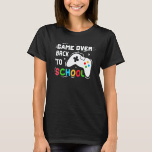 Zurück zur Schule Spiel vorbei Lehrer Schüler Steu T-Shirt