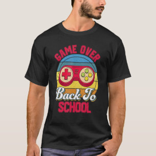 Zurück zur Schule Spiel vorbei Lehrer Schüler Steu T-Shirt