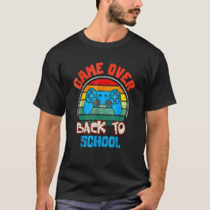 Zurück zur Schule Spiel vorbei Lehrer Schüler Steu T-Shirt