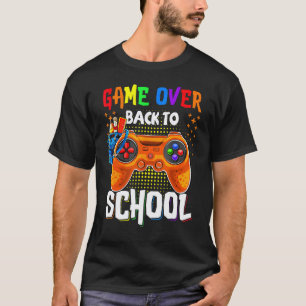 Zurück zur Schule Spiel vorbei Lehrer Schüler Steu T-Shirt