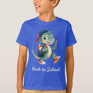 Zurück zur Schule Süßer Dinosaurier Kinder T-Shirt
