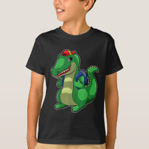 Zurück zur Schule Süßer Krokodil Lustiger Krokodil T-Shirt
