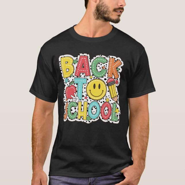Zurück zur Schule T-Shirt (Vorderseite)