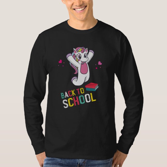 Zurück zur Schule T-Shirt (Vorderseite)
