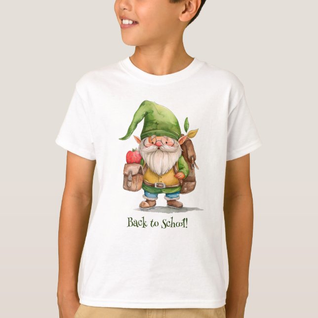 Zurück zur Schule T-Shirt (Vorderseite)