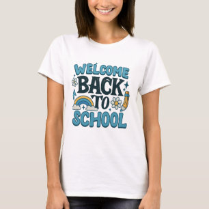 Zurück zur Schule T - Shirt für Frauen - Niedlich