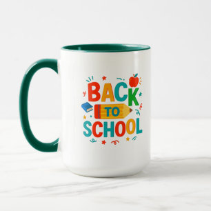 Zurück zur Schule Tasse