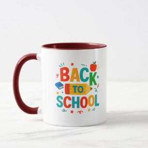 Zurück zur Schule Tasse