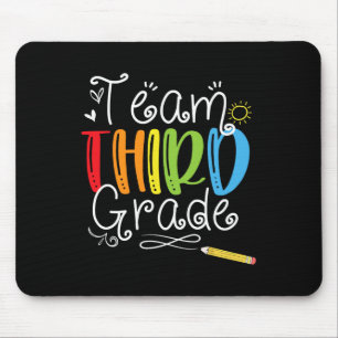 Zurück zur Schule Team dritte Klasse 3. Lehrer Stu Mousepad