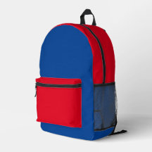 Zurück zur Schule tiefblau und rot