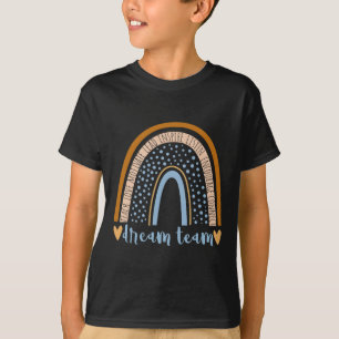 Zurück zur Schule Traumteam Regenbogen Lehrer Stud T-Shirt