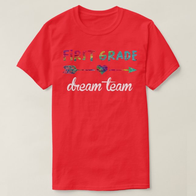 Zurück zur Schule Traumteam Schülerteam Tee (Design vorne)