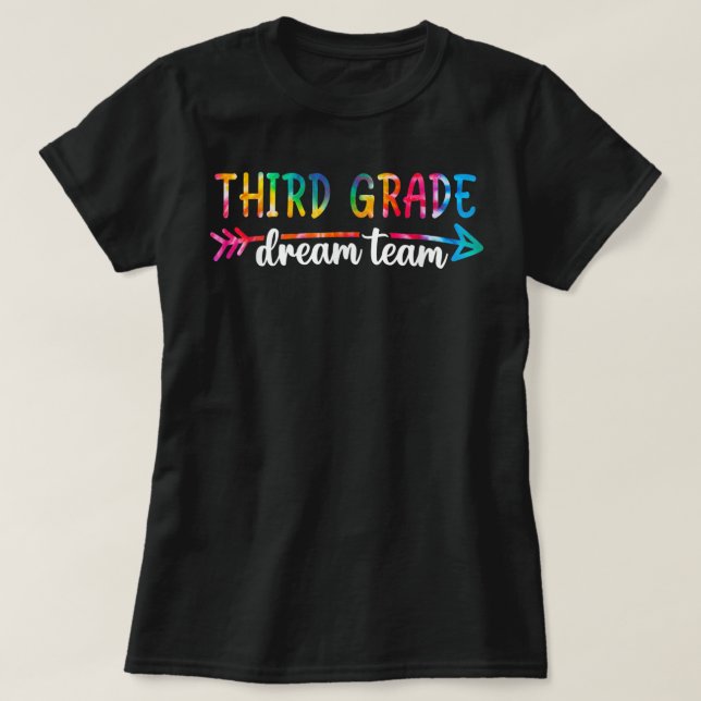 Zurück zur Schule Traumteam Schülerteam Tee der dr (Design vorne)