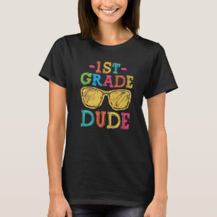 Zurück zur Schule Typ erster Klasse Lehrer K T-Shirt