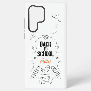 Zurück zur Schule Typografie-Design Samsung Galaxy Hülle