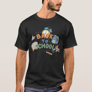 Zurück zur Schule Vibes-Cool Student Ästhetische G T-Shirt