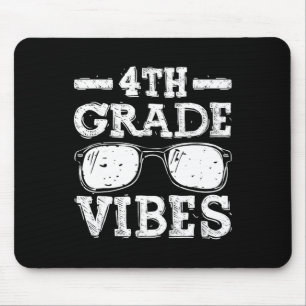 Zurück zur Schule Vibes der vierten Klasse Mousepad