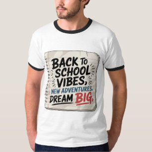 Zurück zur Schule Vibes – Motivierendes Herren-T-S T-Shirt