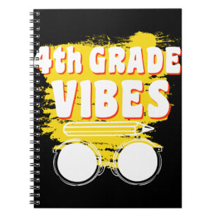 Zurück zur Schule Vibes Shirt erster Tag Kind Notizblock